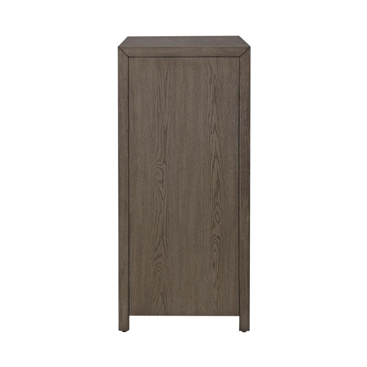 Liberty Furniture Chatfield Accent Console in Antique White with Tobacco Top EST SHIP TIME APPX 4 WEEKS