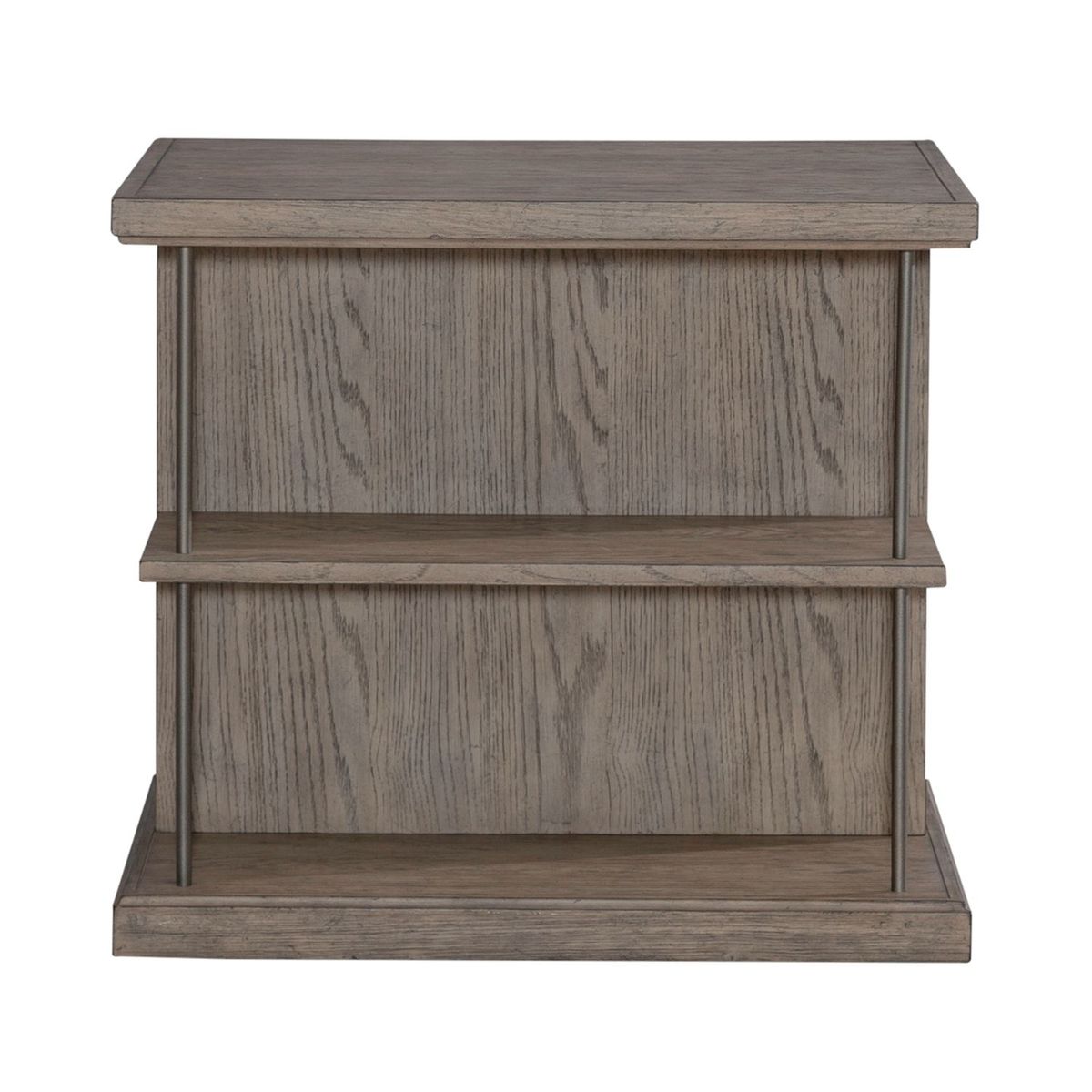 Liberty Furniture City Scape End Table in White Oak Veneers