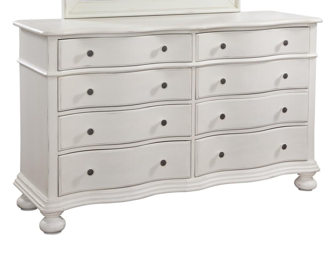 American Woodcrafters Rodanthe Dresser in Dove White 3910-280