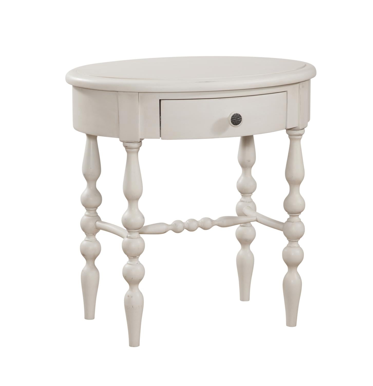 American Woodcrafters Rodanthe Night Table in Dove White 3910-410
