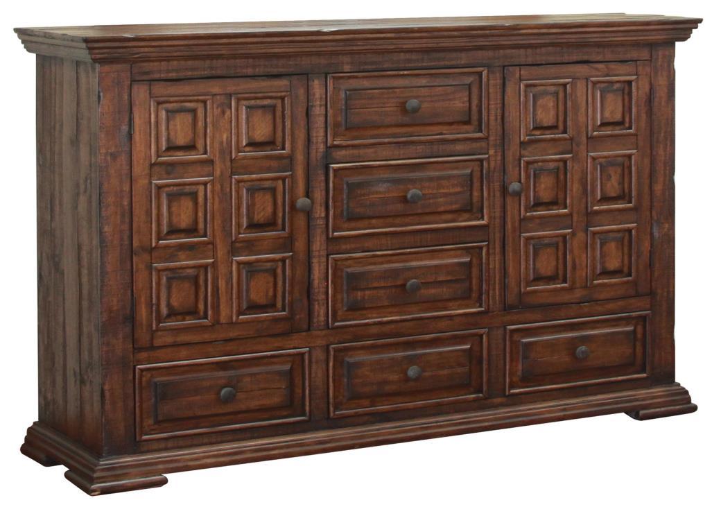 Terra 6 Drawer, 2 Doors Dresser