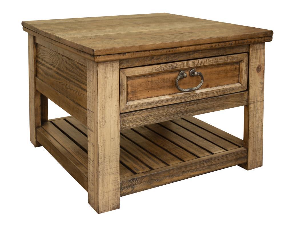 Montana 1 Drawer, End Table