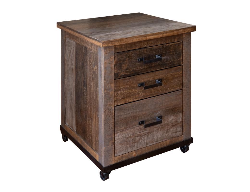 Loft Brown 3 Drawers fi (Fits letter and legal size)