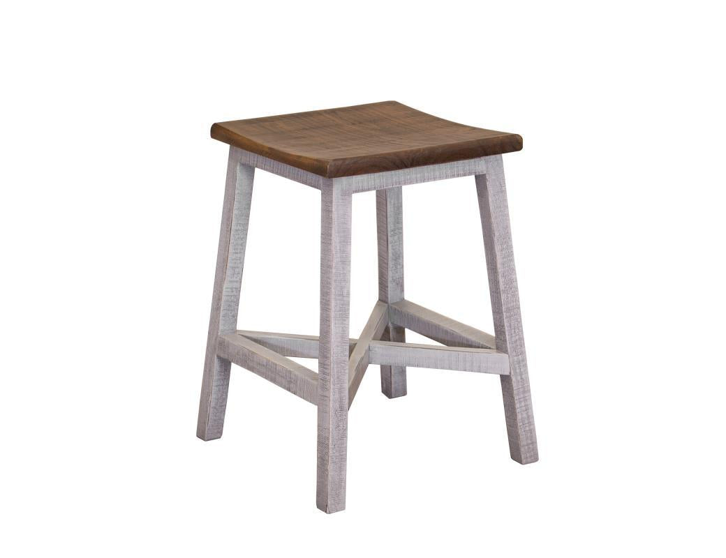 Pueblo Gray 24 Stool