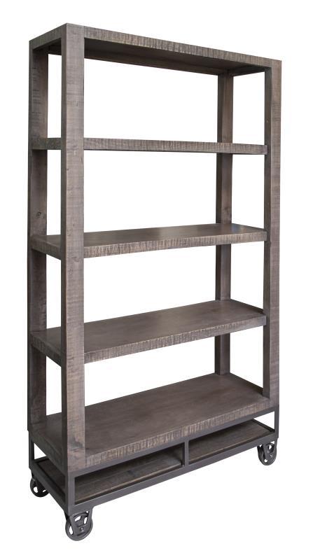 Urban Gray 70" Bookcase