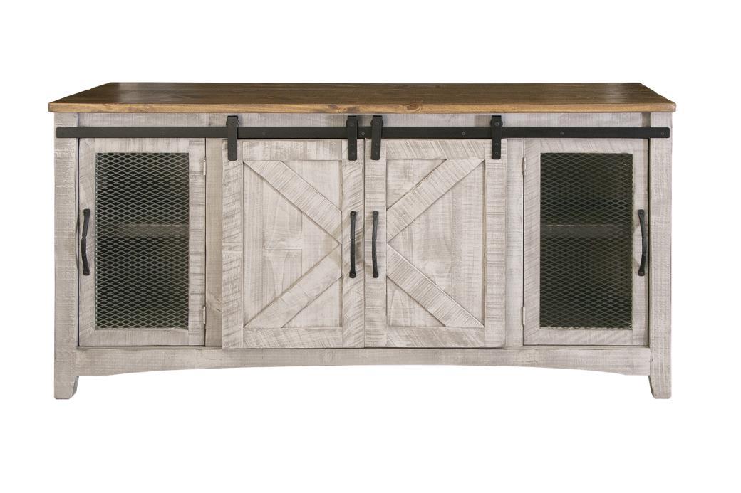 Pueblo Gray 4 Doors, TV Stand