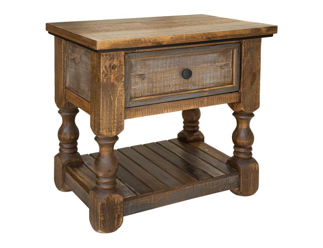 Stone 1 Drawer Nightstand