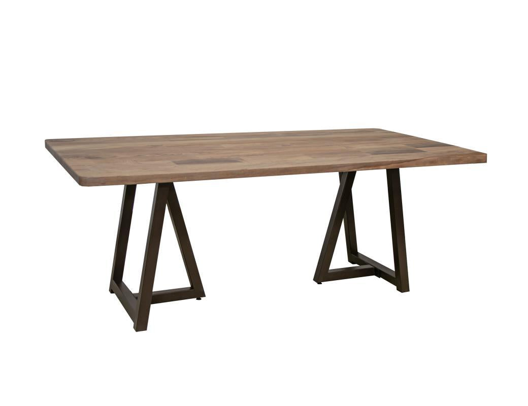 Natural Parota Dining Table Base