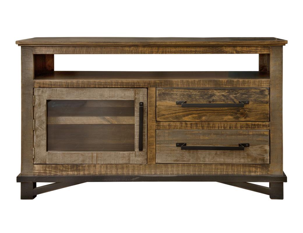 Loft Brown 2 Drawers, 1 Door, 52" TV Stand