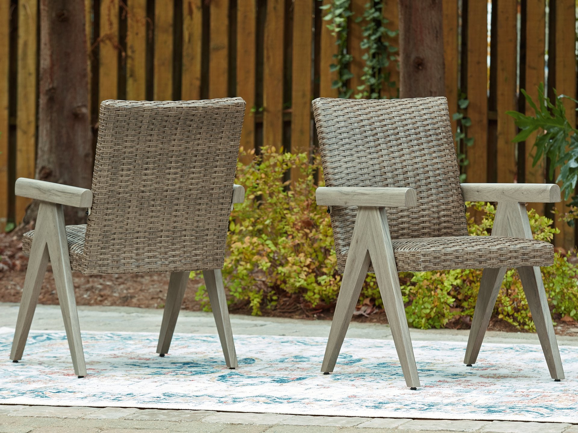 Cliff Trails Outdoor Arm Chair (Set of 2)