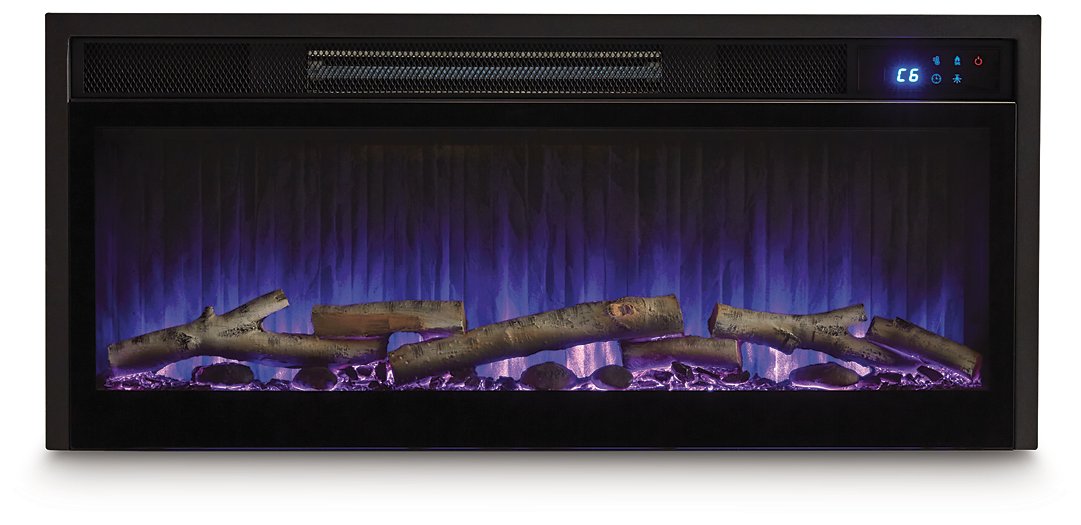 Cayboni 71" TV Stand with Electric Fireplace