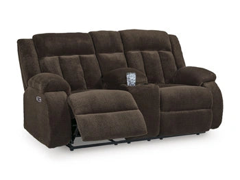 Observation Power Reclining Loveseat with Console