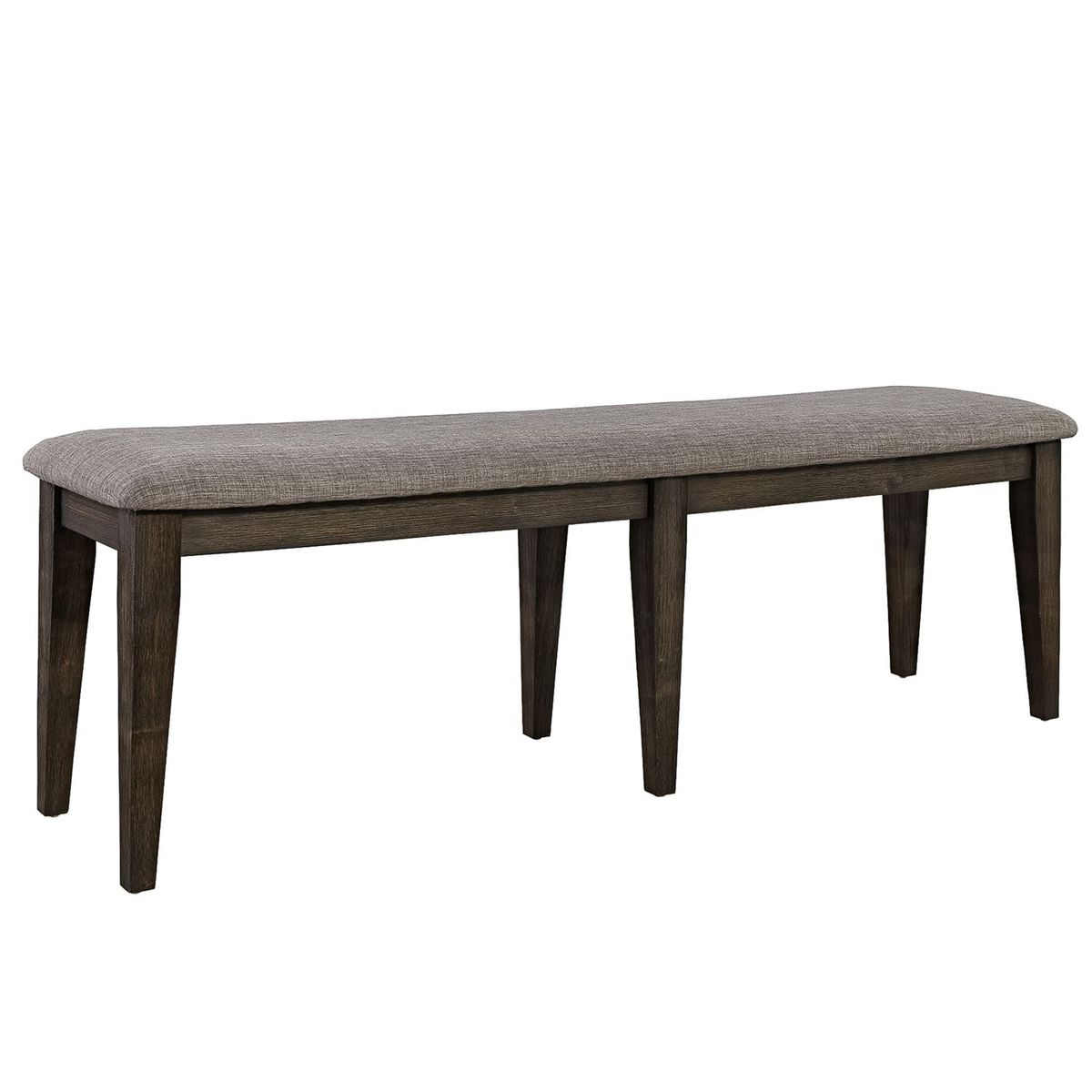 Liberty Furniture Double Bridge Bench (RTA) in Dark Chestnut