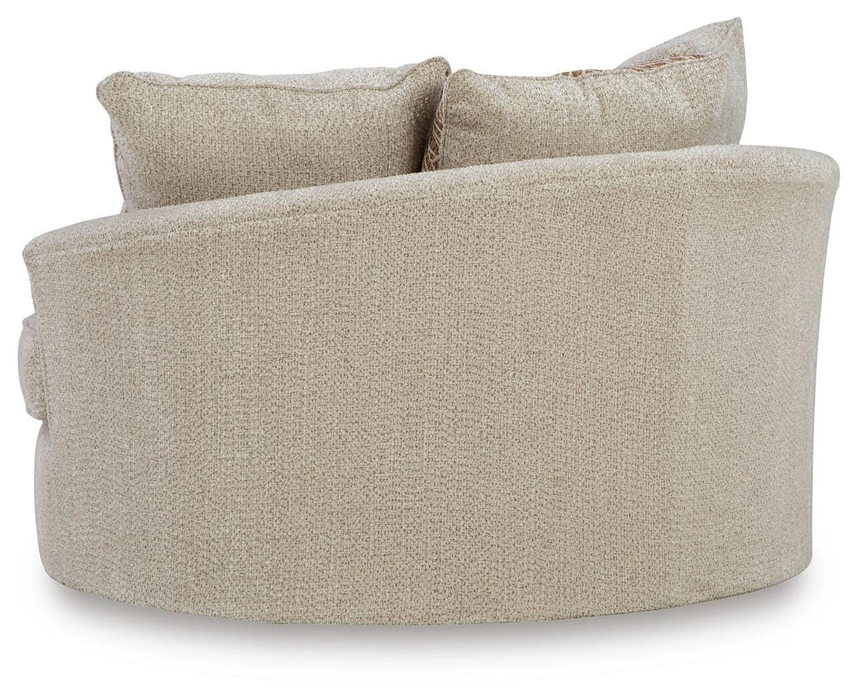 Steelwater Retreat Oversized Swivel Accent Chair