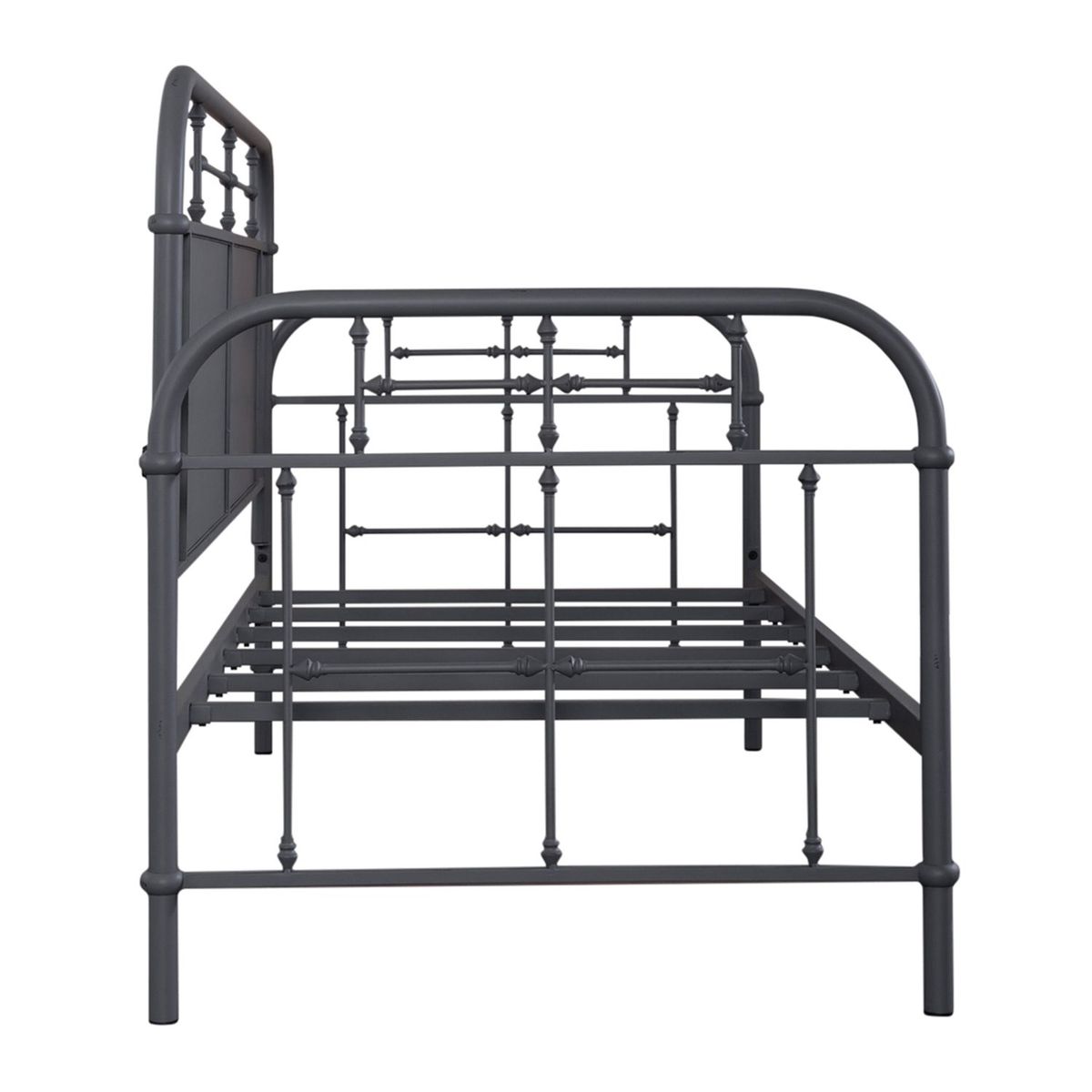 Liberty Furniture Vintage Series Twin Metal Bed in Navy