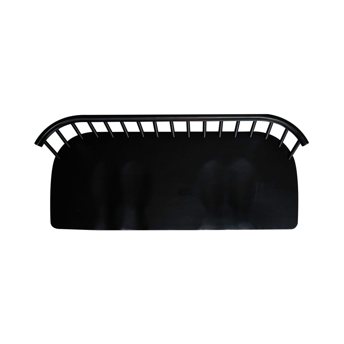 Liberty Furniture Capeside Cottage Spindle Back Dining Bench in Royal Black