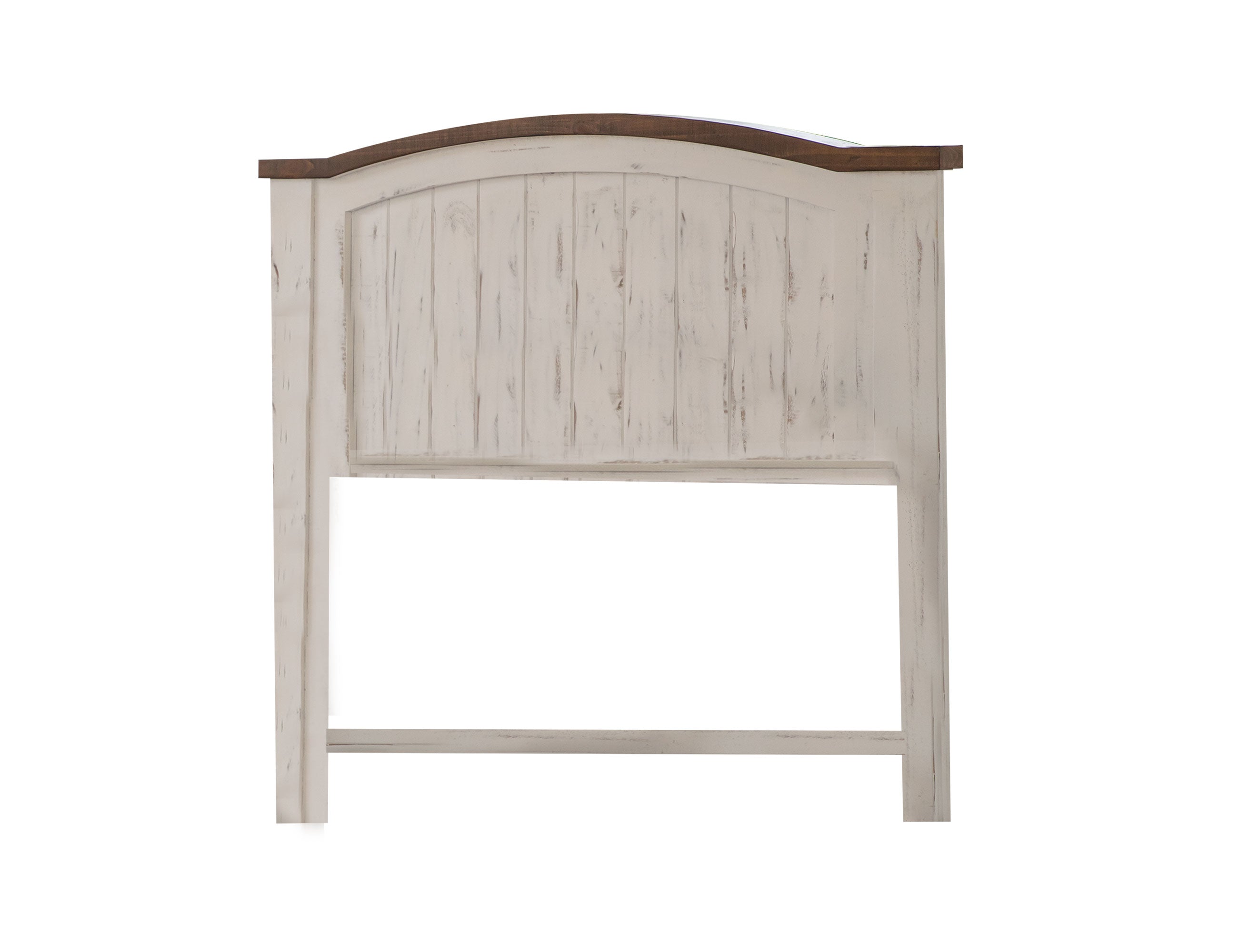 Pueblo White Queen Bed
