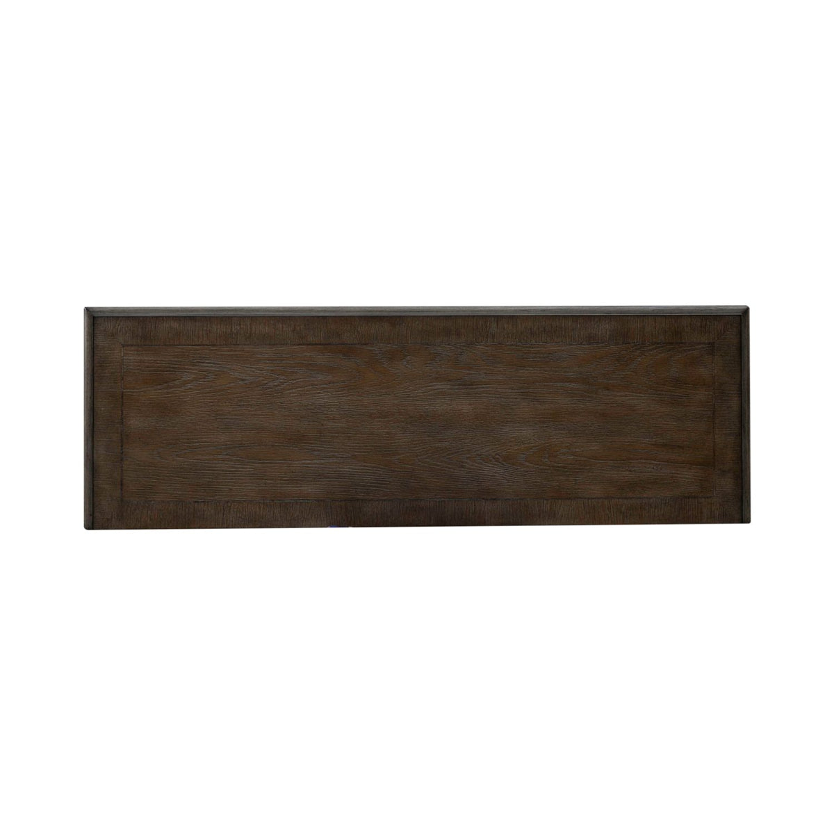 Liberty Furniture Magnolia Manor Hall Console in Antique White & Weathered Bark EST SHIP TIME APPX 4 WEEKS
