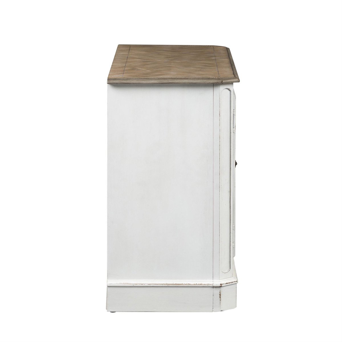 Liberty Magnolia Manor TV Console in Antique White