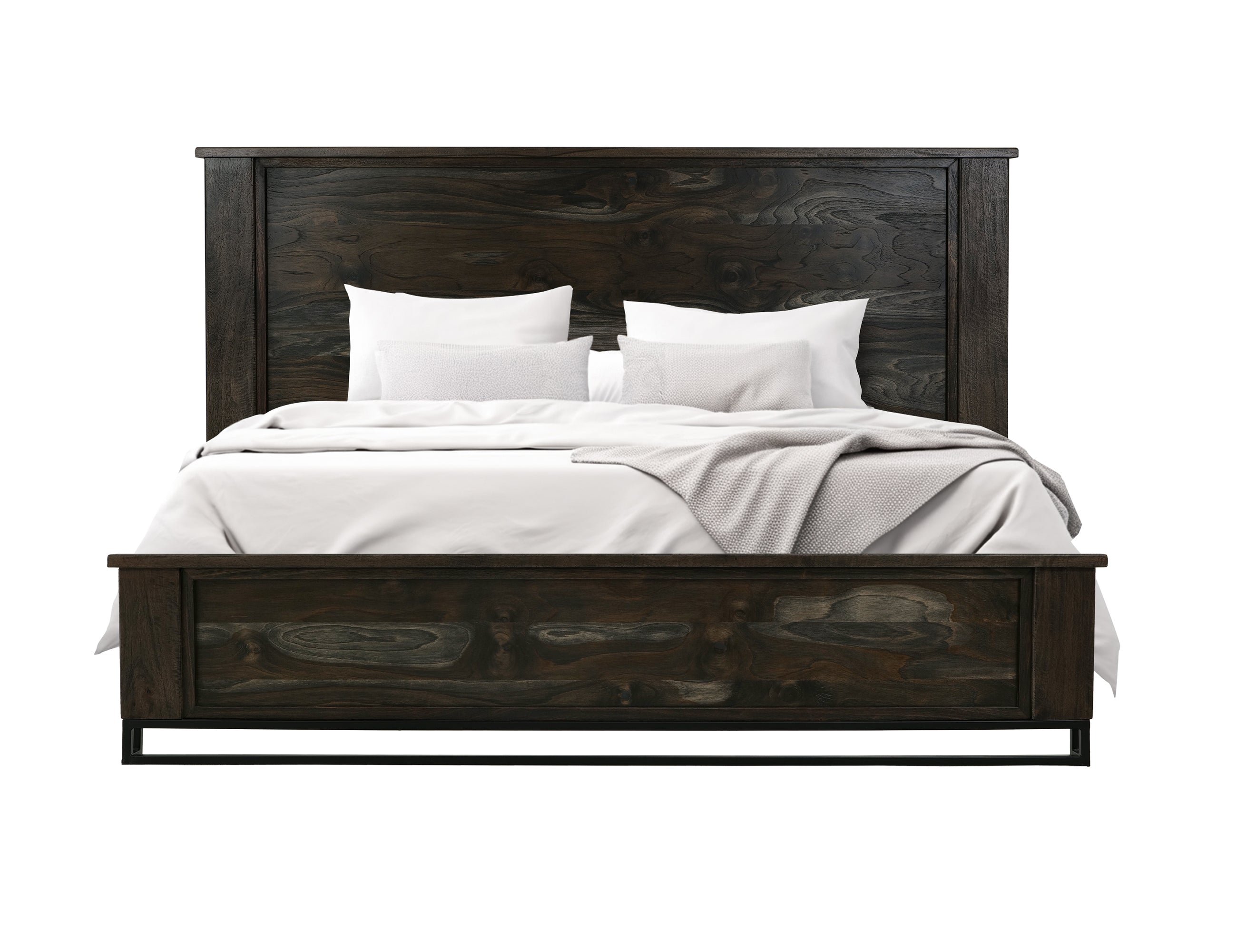 Dark Teak, King Bed