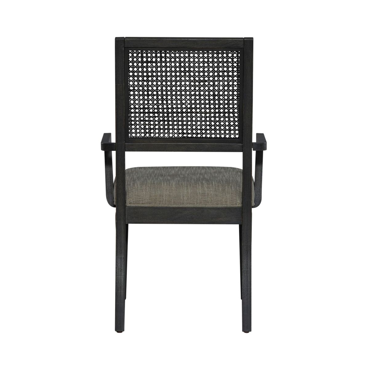 Liberty Furniture Caruso Heights Panel Back Arm Chair (Set of 2) in Aged Whiskey