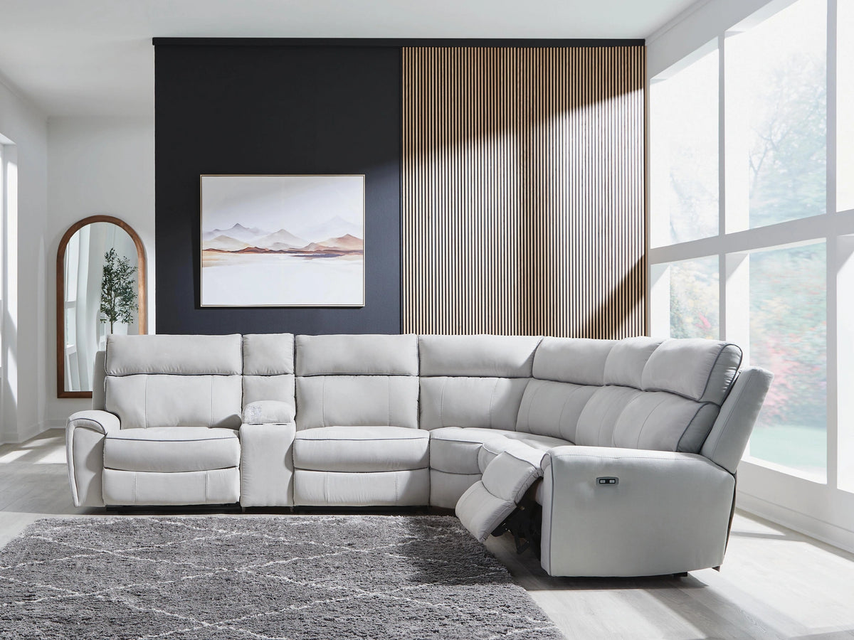 Social Pointe Power Reclining Sectional