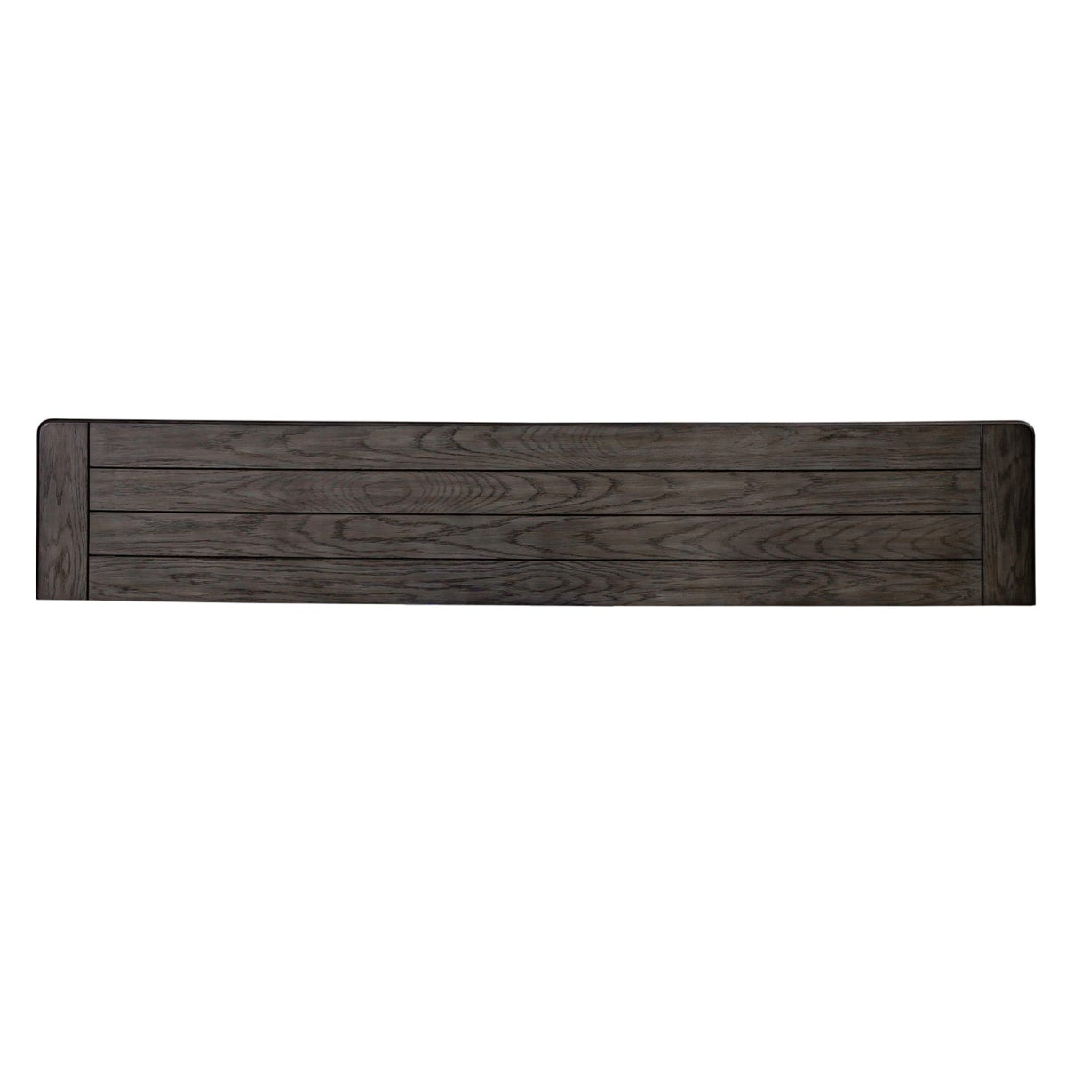 Liberty Furniture Allyson Park 72" Hall Table in Wirebrushed White with Charcoal Top EST SHIP TIME APPX 4 WEEKS