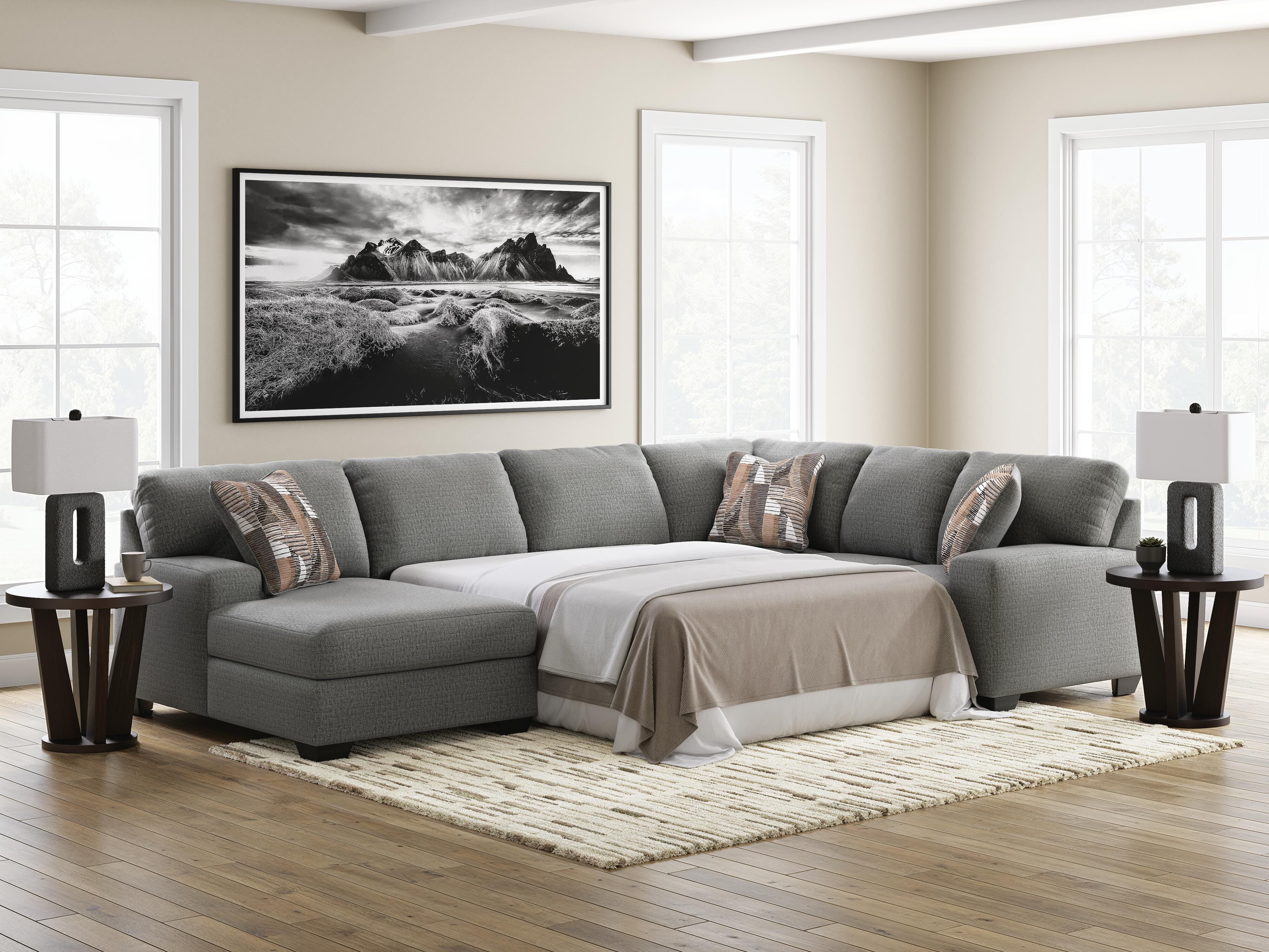 Clarington Sleeper Sectional with Chaise