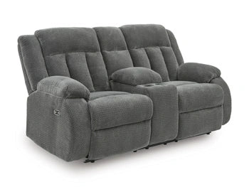 Observation Power Reclining Loveseat with Console