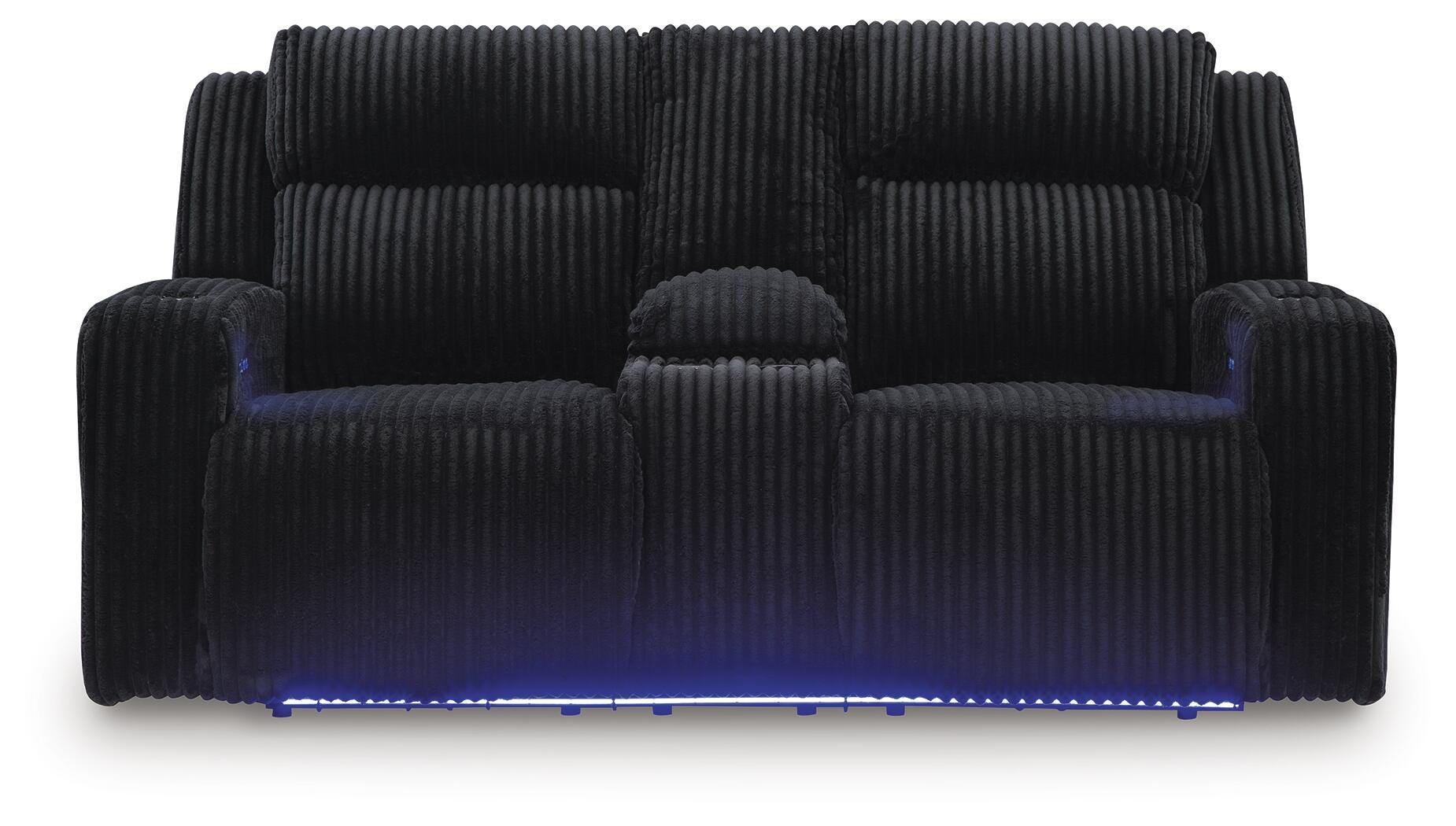 Forest Lake Power Reclining Loveseat with Console