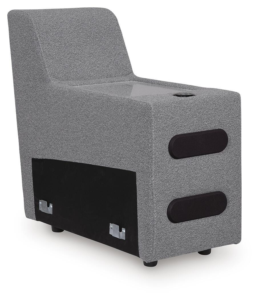 Modmax II Power Reclining Sectional with Chaise and Audio Consoles