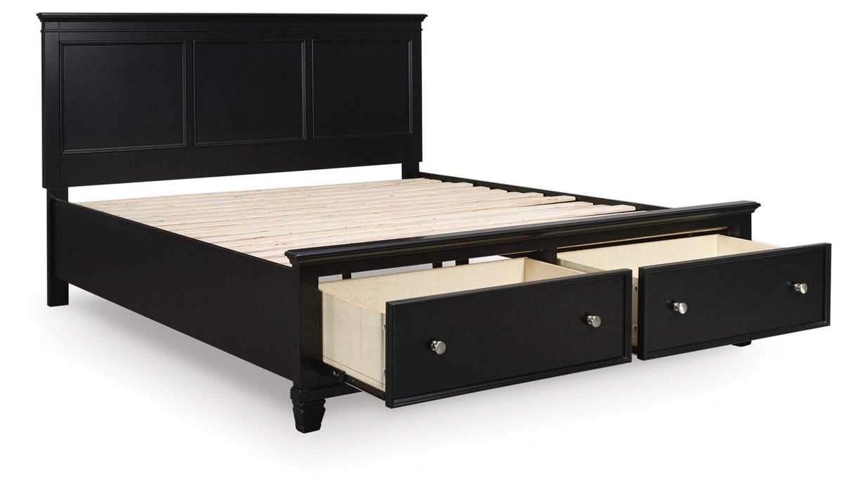 Lanolee Panel Storage Bed