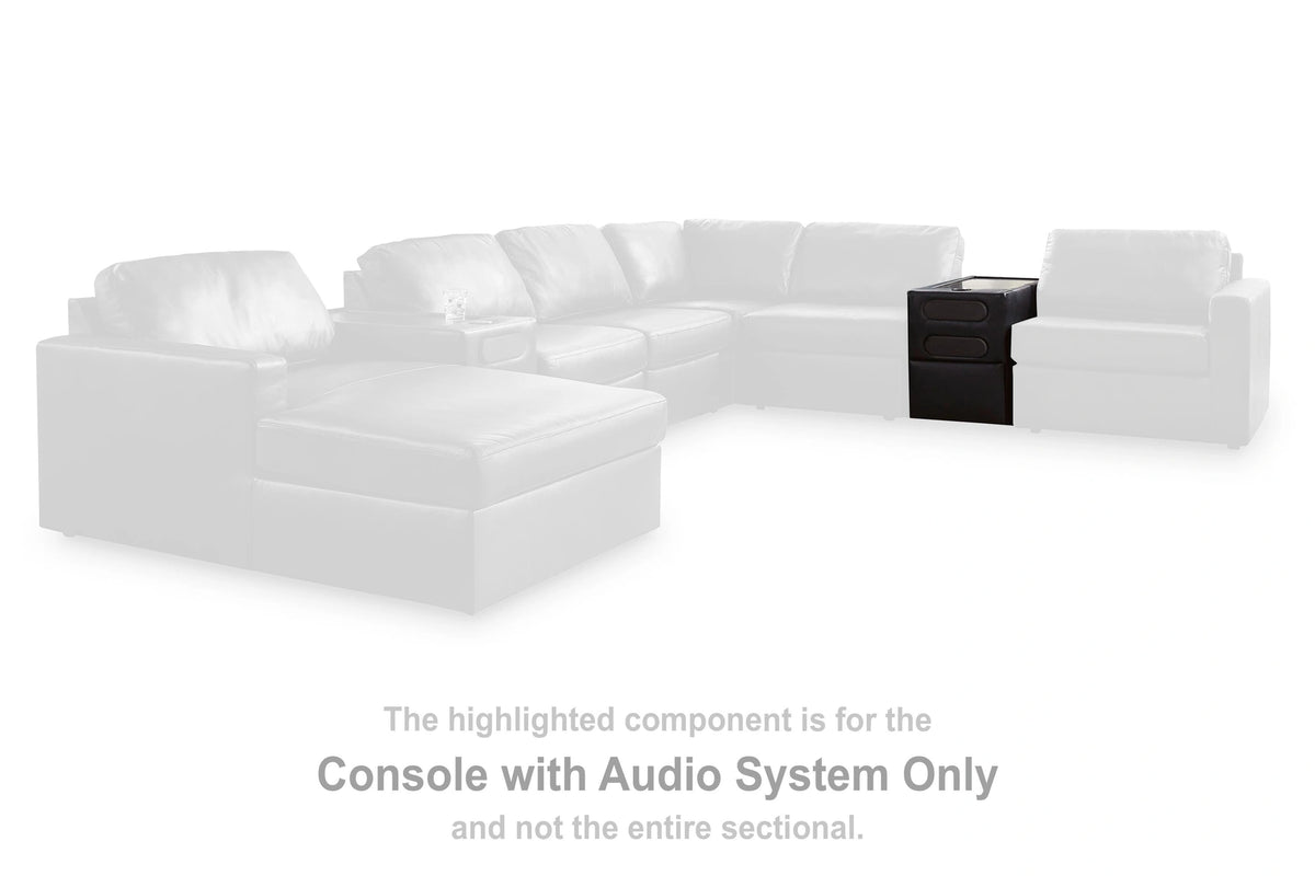 Modmax II Sectional Loveseat with Audio Console