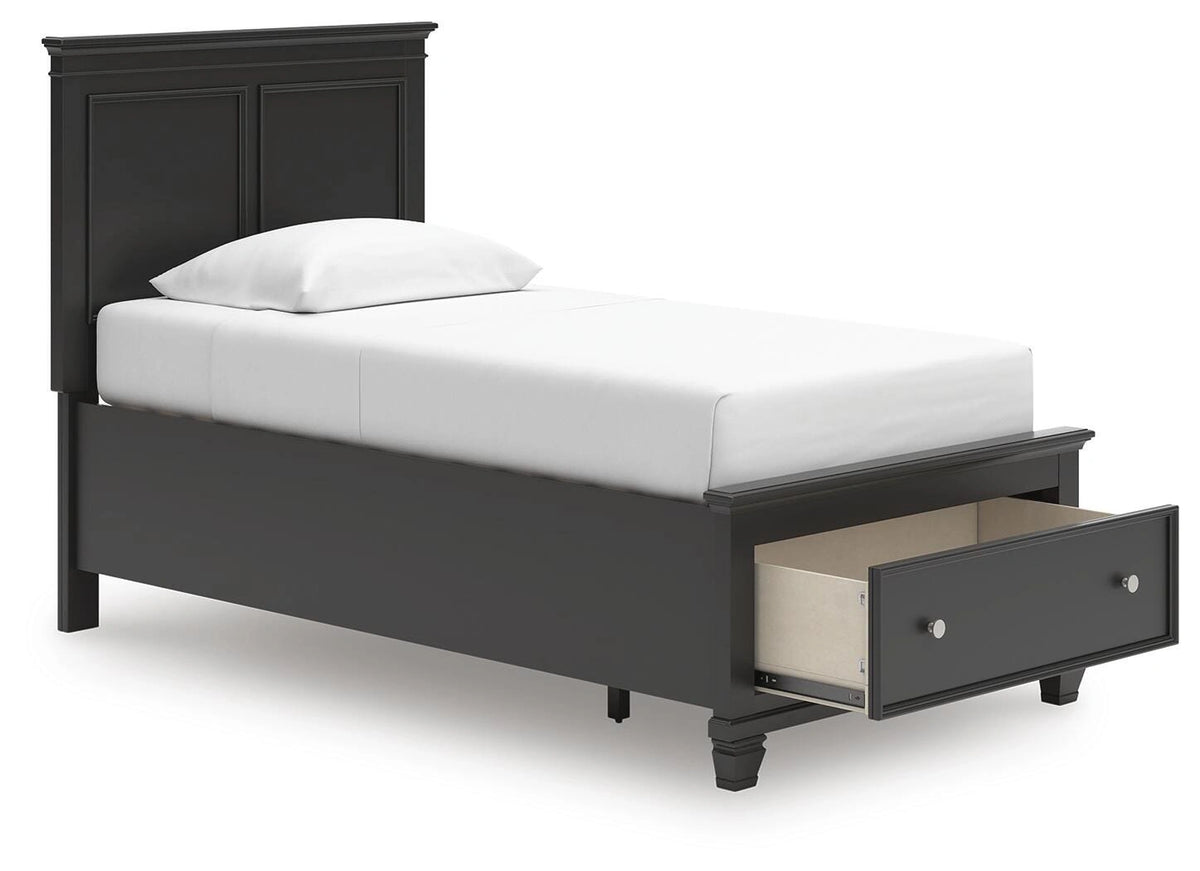 Lanolee Panel Storage Bed