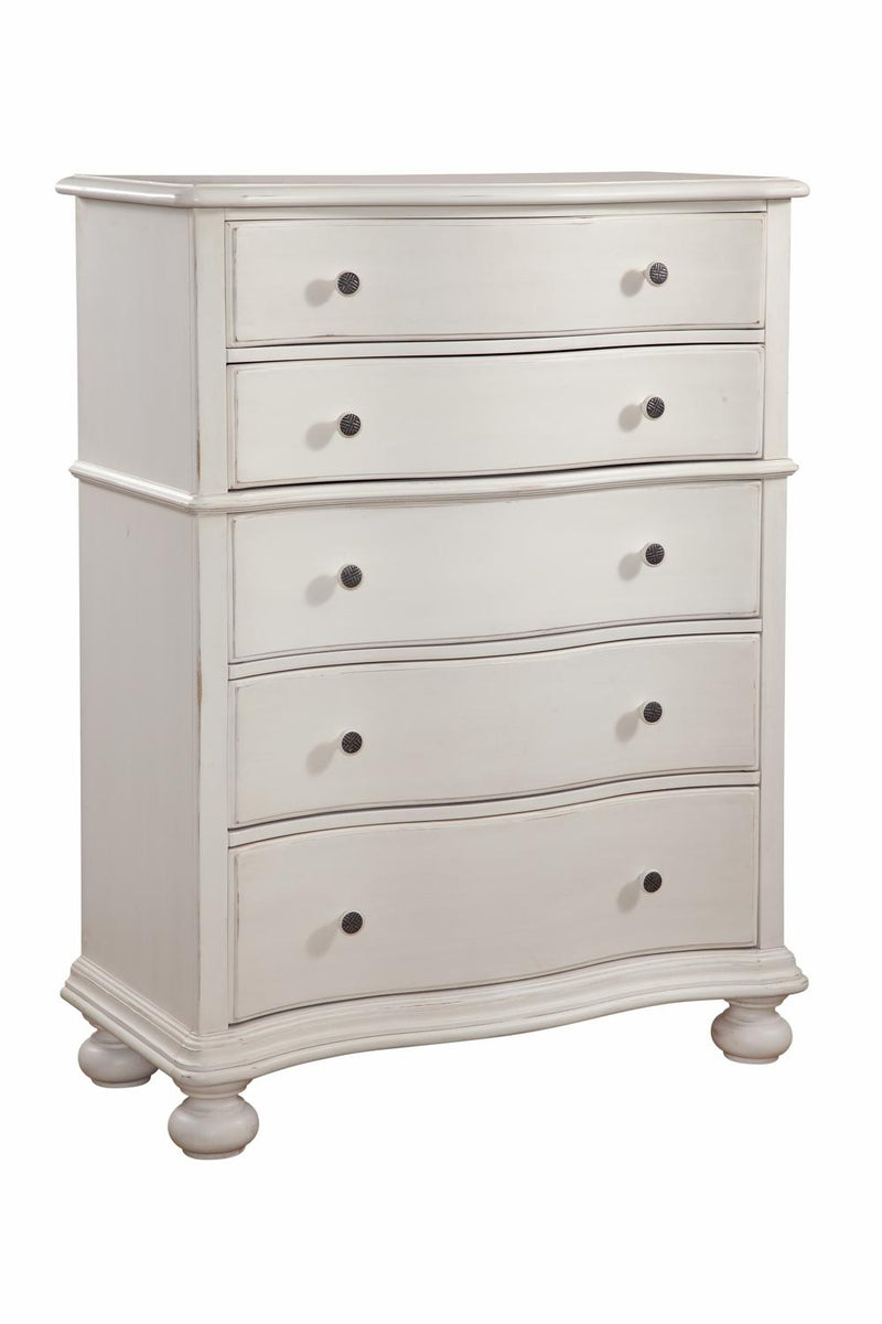 American Woodcrafters Rodanthe Chest in Dove White 3910-150 image