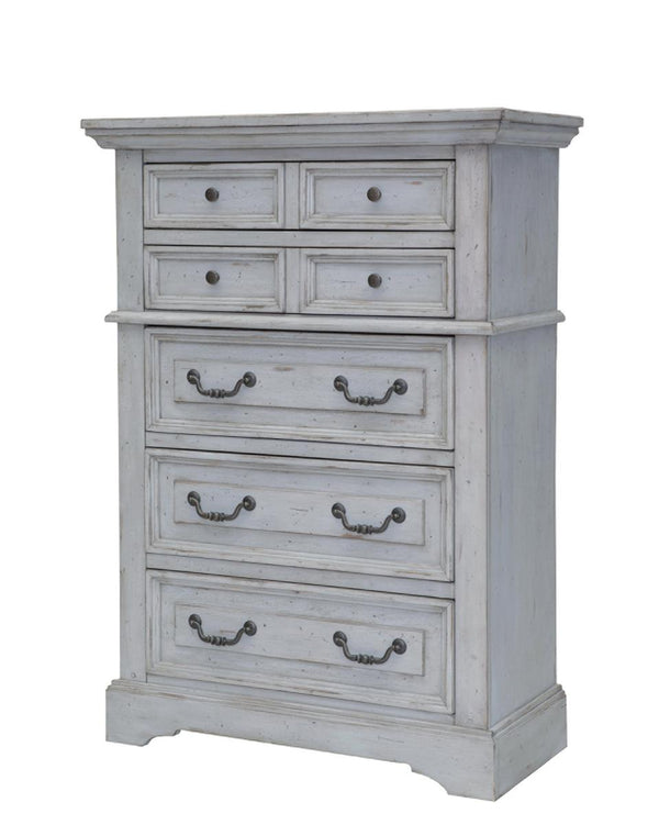American Woodcrafters Stonebrook Chest in Antique Gray 7820-150 image