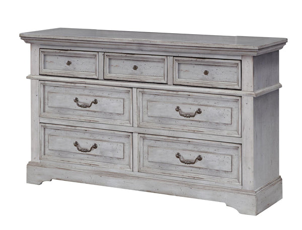 American Woodcrafters Stonebrook Dresser in Antique Gray 7820-270 image