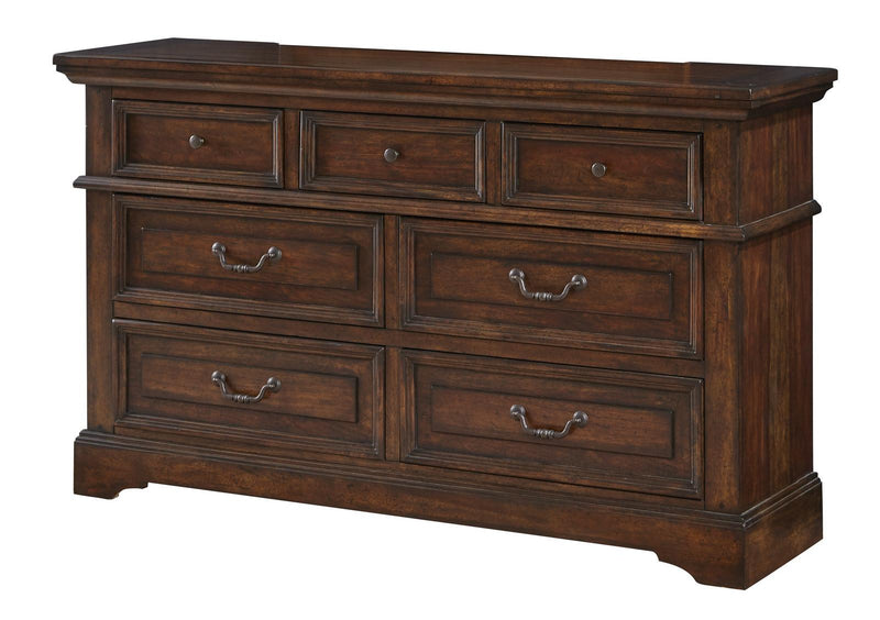 American Woodcrafters Stonebrook Dresser in Tobacco 7800-270 image