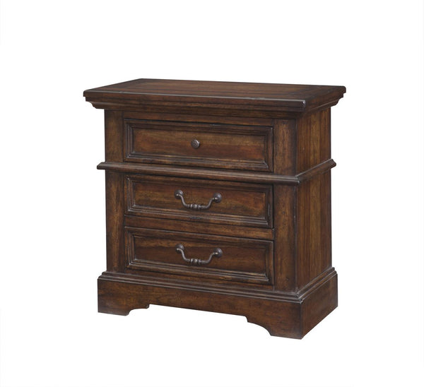 American Woodcrafters Stonebrook Nightstand in Tobacco 7800-430 image