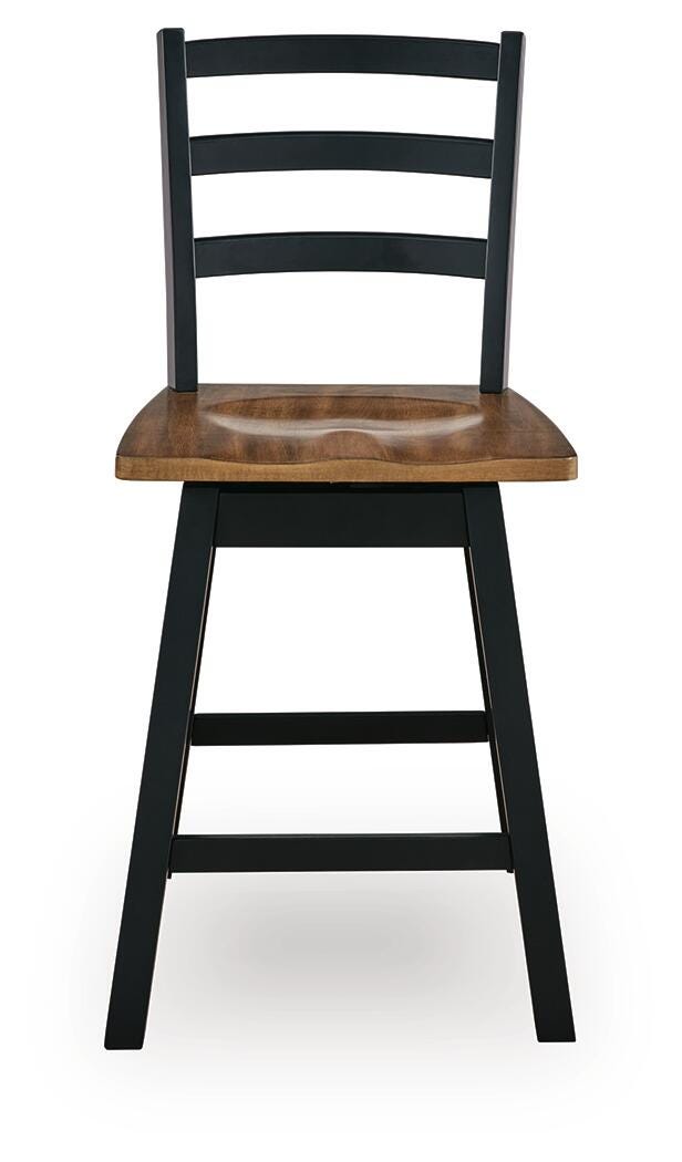 Wildenauer Counter Height Swivel Barstool