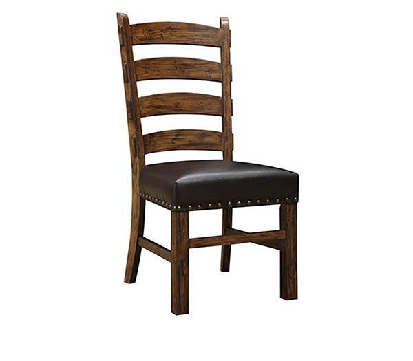 Emerald Home Chambers Creek Ladderback Side Chair (Set of 2) in Distressed Brown image