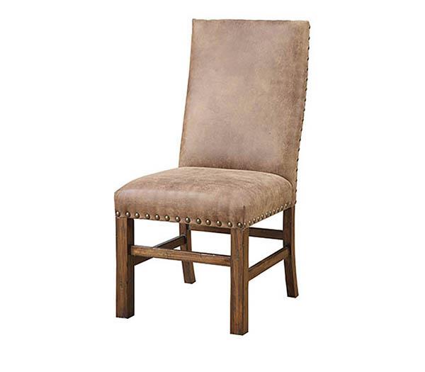 Emerald Home Chambers Creek Upholstered Side Chair (Set of 2) in Distressed Brown image