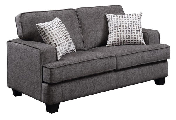 Emerald Home Furnishings Carter Loveseat in Ink image