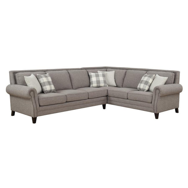 Emerald home repose gray sectional outlet