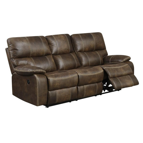 Emerald Home Jessie James Power Sofa in Brown image