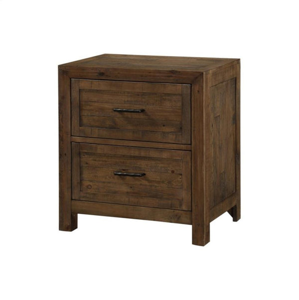 Emerald Home Pine Valley Nightstand in Brown image