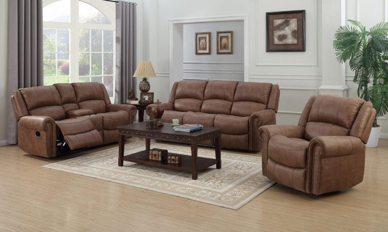 Emerald Home Spencer Loveseat in Brown