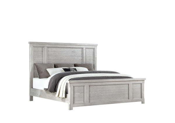 Emerald Home Warwick II King Panel Bed in Grey image