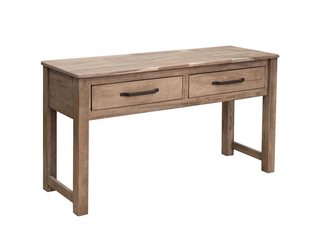 Natural Parota 2 Drawers, Sofa Table image