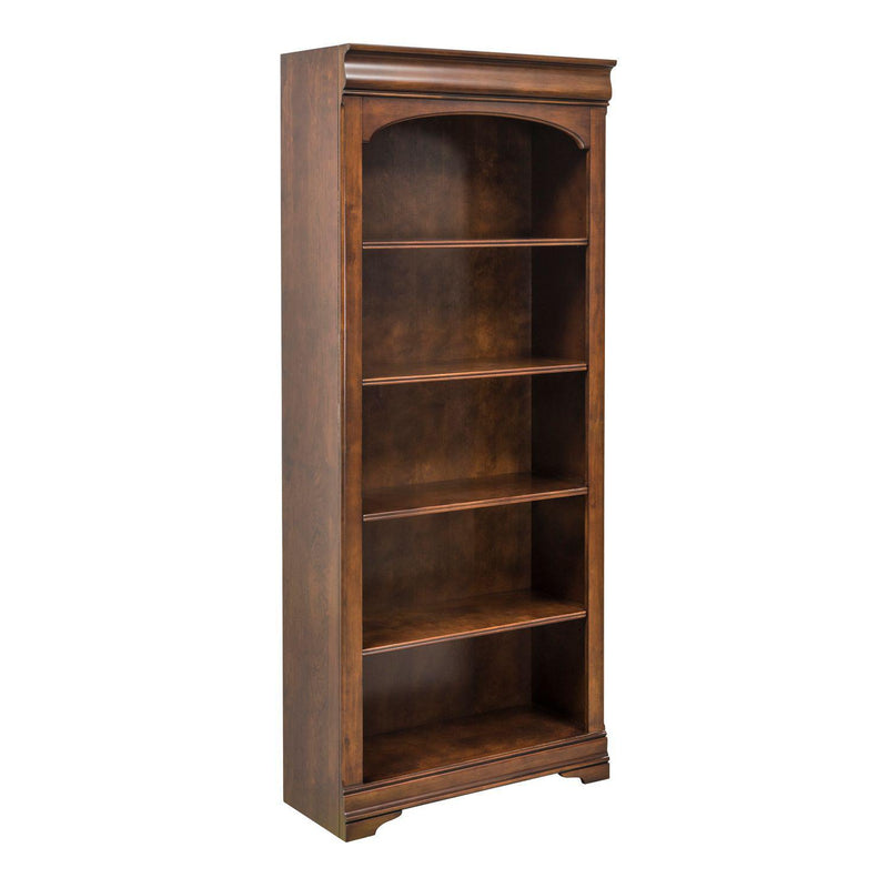 Liberty Furniture Chateau Valley Bunching Bookcase in Brown Cherry